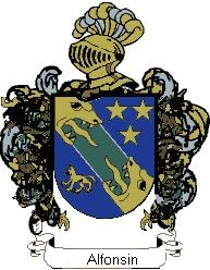 Escudo del apellido Alfonsin