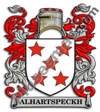Escudo del apellido Alhartspeckh