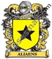 Escudo del apellido Aliaens