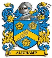 Escudo del apellido Alichamp