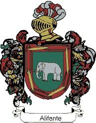 Escudo del apellido Alifante