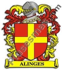 Escudo del apellido Alinges