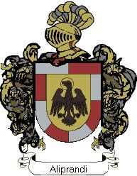 Escudo del apellido Aliprandi