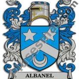 Escudo del apellido Albanel