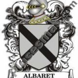 Escudo del apellido Albaret