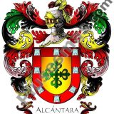 Escudo del apellido Alcántara