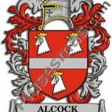 Escudo del apellido Alcock