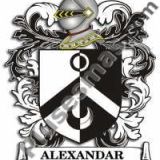Escudo del apellido Alexandar
