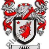 Escudo del apellido Allix