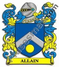 Escudo del apellido Allain