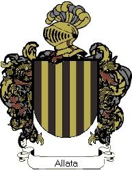 Escudo del apellido Allata