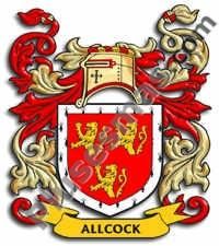 Escudo del apellido Allcock