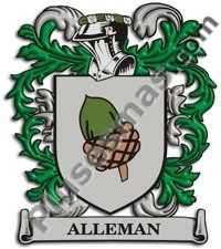 Escudo del apellido Alleman