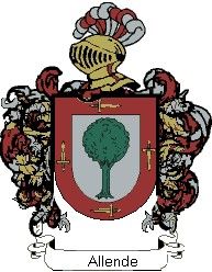 Escudo del apellido Allende