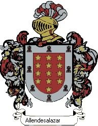 Escudo del apellido Allendesalazar