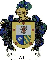 Escudo del apellido Alli