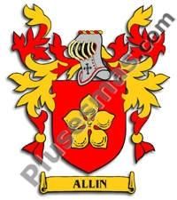 Escudo del apellido Allin