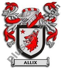 Escudo del apellido Allix