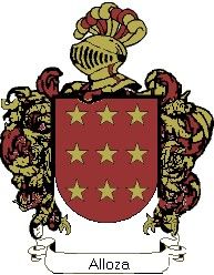 Escudo del apellido Alloza