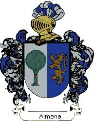 Escudo del apellido Almena