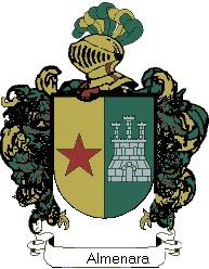 Escudo del apellido Almenara