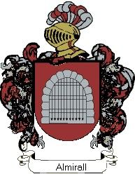 Escudo del apellido Almirall