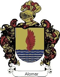 Escudo del apellido Alomar