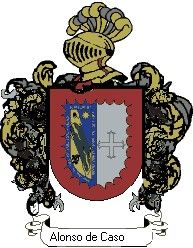 Escudo del apellido Alonso de caso