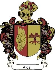 Escudo del apellido Alos