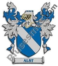 Escudo del apellido Alst