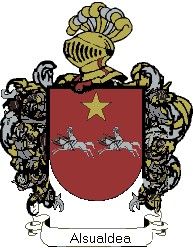 Escudo del apellido Alsualdea