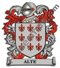 Escudo del apellido Alte