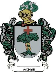 Escudo del apellido Altemir