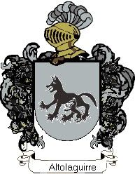 Escudo del apellido Altolaguirre