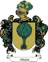 Escudo del apellido Altube