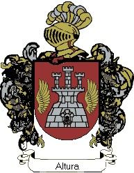 Escudo del apellido Altura