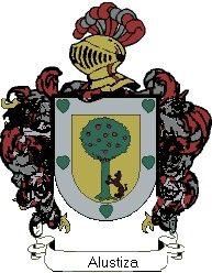 Escudo del apellido Alustiza