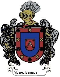 Escudo del apellido Alvarez-barriada