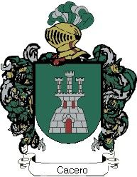 Escudo del apellido Cacero