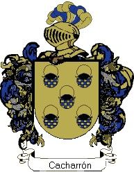 Escudo del apellido Cacharrón