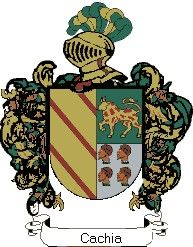 Escudo del apellido Cachia