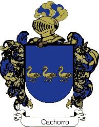 Escudo del apellido Cachorro