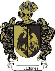 Escudo del apellido Cadanes