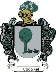 Escudo del apellido Cadaviel