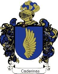 Escudo del apellido Caderinas