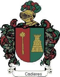 Escudo del apellido Cadieres