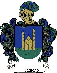 Escudo del apellido Cadrana