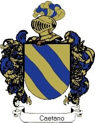 Escudo del apellido Caetano