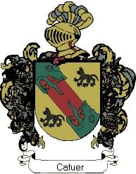 Escudo del apellido Cafuer