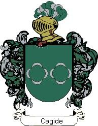 Escudo del apellido Cagide